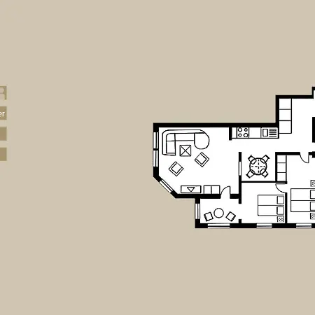 Strandvillen - Mit Meerblick Und 2 Schlafzimmern Sv-711